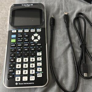 Texas Instruments TI-84 Plus CE Color Graphing Calculator, Black 7.5 Inch
